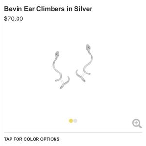 Bevin Ear Climbers in silver - Kendra Scott Jewelr